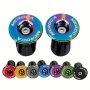 Durable Bicycle Handlebar End Plugs For Secure Grip And Protection - Fits Road Mountain Bmx Fixie Bikes - Essential Bike Repair Equipment