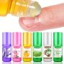 5ML Cuticle Oil Nail Natural Rose Nutrition Oil Plant Essential Oil Jojoba Oil For Cuticles Dead Skin And Damaged Nail For Women Daily Nail Care