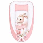 Wildflower Twirling Bunny Print Baby Nest Pod Newborn Lounger