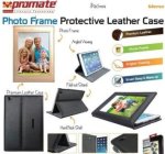 Promate Memo Photo Frame Protective Leather Case For Ipad