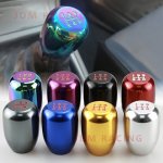 1PC Car Modification Manual Gear Shift Lever Aluminum Alloy Gear Knob Personalized Ball Knob Multi-color Metal Ball Gear Knob Un