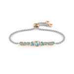 Milleluci Bracelet With Heart Crystals
