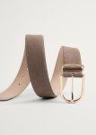 Suede Wide Belt