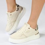Madison Muriel Sneaker - Nude leopard - 8