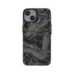 Black Mystical Dragon Protective Case - Compatible With Iphone
