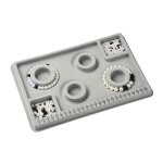 1PC Plastic Jewelry Small Design Plate Diy Beaded Maker Bracelet Necklace Professional Jewelry Making Tool