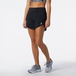 New Balance Women's Impact Run Short 5 Inch Short - Black - Medium