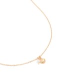 Goldair Gold Shell & Pearl Pendant Necklace