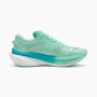 Puma Women's Deviate Nitro 3 Road Running Shoes - Mint Melt/speed Blue