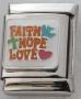 Faith Hope Love 13MM Charm