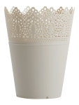 Decorative Off-white Round Planter - None Assorted
