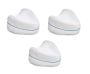 Leg And Knee Foam Support Pillow - Set Of 3