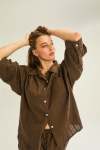 Majorca Shirt - Choc - One Size