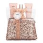 Natures Nourishment Bath Set In Toiletry Bag Vanilla 3PCS