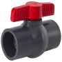 Speck Pumps Ball Valve Glue 2 Way Grey Pvc