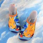 Cute Cartoon Barefoot Slip On Home Shoes Lightweight Non Slip Quick Drying Flat Shoes For Boys Indoor Sports Yoga Fitness