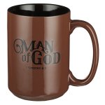 Christian Art Gifts Coffee Mug: Man Of God - 1 Timothy 6:11