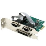 MicroWorld 2 X Serial 1 X Parallel Pci-e 1X Lp