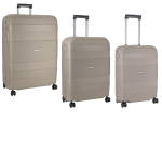Cellini Safetech 3 Piece Set -plum - Ys Travel Bags