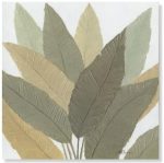Majestic Leaves Wall Art Painting On Canvas 1000 X 1000