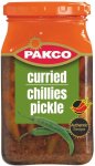 Curried Chillies Pickle Green Chilli Brined Pickle