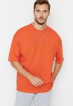 Relaxed Oversized T-Shirt - Orange