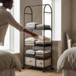 Modern Multifunction Floor-standing Clothes Rack
