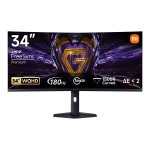 XiaoMi G34WQI 34" 1440P Ultrawide Va Curved Gaming Monitor 180HZ 1MS
