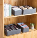 Multi-compartment Drawer Organiser Set 4-PIECE Storage Solution