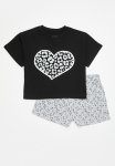 PoP Candy Pj Set - Grey & Black