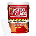 Steel Cladd All-in-one Water Based White 20L Livestainable