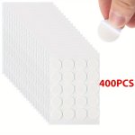 400PCS 200PCS 100PCS Candle Wick Stickers Heat Resistance Candle Making Double-sided Stickers