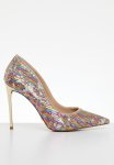 Vala-sq Court Heel - Multi Sequin