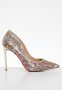 Vala-sq Court Heel - Multi Sequin