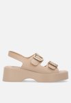 Madison Jacquine Flatform Sandal - Neutral