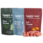 Happy Wax Fall Woods Mix Premium Scented Natural Non Toxic Soy Wax Melts 6 Total Oz. Of Scented Wax Melts. Includes: White Birch