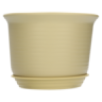 Victoria Flower Pot & Saucer Set 15CM Colour May Vary