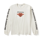 Men’s Dickies X H-d Heavyweight Long Sleeve Eagle Tee – Silver Birch