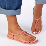 Trim Sandal With Slingback - Pink rose - 9