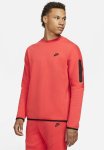 Nike Nsw Tch Flc Crw - Lobster & Black