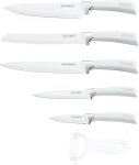 5 Piece Stainless Steel Bread Chefs Utility Paring Multipurpose RL-NL5W