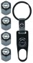 Opel Valve Cap And Key Ring Set