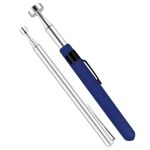 2PCS Telescoping Magnetic Pickup Tool Set 2LB And 8LB Magnet Retrieval Stick Heavy Duty Extendable Magnet Stick For Mechanics Ca