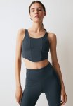 Drymove Corset-style Sports Top - Turquoise