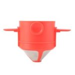 Coffee Accessories Portable Coffee Filter Coffee Maker Red