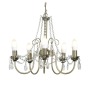 Winola Steel And Crystal Chandelier Light