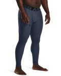 Men's Heatgear Armourprint Leggings - Downpour Gray LG