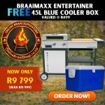Cadac Braaimaxx Entertainer Pizza And Plancha Braai By 1196-21-04-ZA