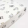 Farm Animals Cot Fitted Sheet - Large 66X132CM