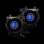 Toyota Land Cruiser 70 Series Bushdoof Bi-led Turbine Headlights Pair For